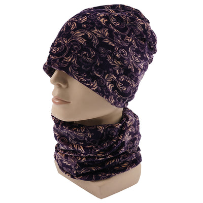 Gorro Tejido de Cuello Alto Espiral - Abrigo Versátil para Exteriores - Image 24