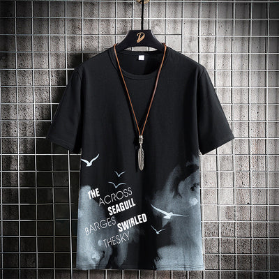 Camiseta Casual Cuello Redondo Manga Corta - Image 7