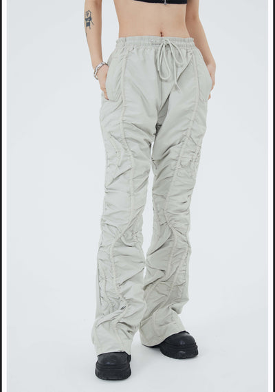 Pantalones Deportivos Sueltos con Pliegues - Estilo Street Casual - Image 12