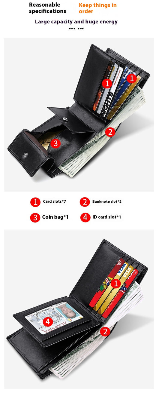 Cartera de Cuero para Hombre Elegante y Moderno - Image 14