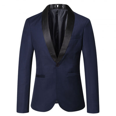 Saco de Vestir Ejecutivo para Hombre con Cuello Mao - Image 7