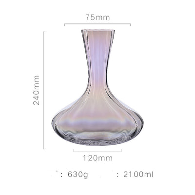 Juego de Copas para Vino con Vertedor de Cristal - Image 2