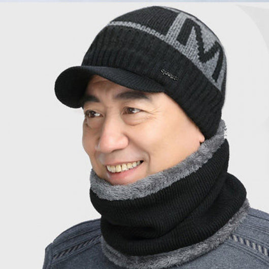 Gorro de Invierno Grueso Acolchado para Hombre - Image 3