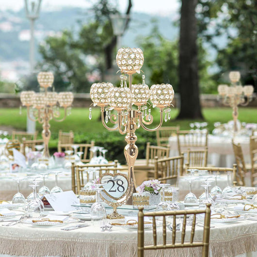 Candelabro de Cristal Luxury para Bodas y Eventos Elegantes - Image 2