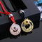 Collar de Pareja Sol y Luna en Plata Esterlina - Cadena de Clavícula