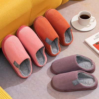 Pantuflas de Pareja en Algodón - Cálidas, Antideslizantes y Suaves - Image 11