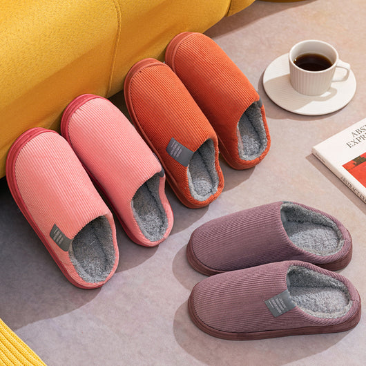 Pantuflas de Pareja en Algodón - Cálidas, Antideslizantes y Suaves - Image 11