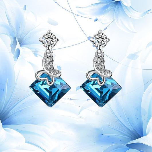 Aretes de Plata 925 Elegancia Europea y Americana - Image 3