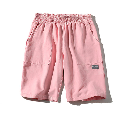 Pantalones Cortos de Playa Hombre Cinco Puntos - Estilo Hong Kong Cómodo y Suelto - Image 9