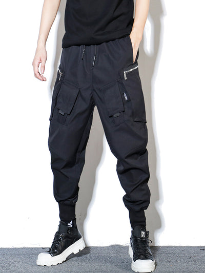 Pantalones Funcionales Deportivos Hombre con Bolsillos Múltiples - Image 3