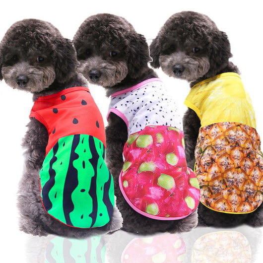 Ropa Fresca de Algodón para Mascotas - Diseño Ajustable Primavera Verano - Image 17