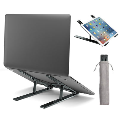 Soporte Portátil para Laptop en Aluminio Ajustable y Plegable - Image 6