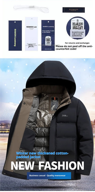 Chaqueta Acolchada Térmica con Forro Polar Grueso - Image 8
