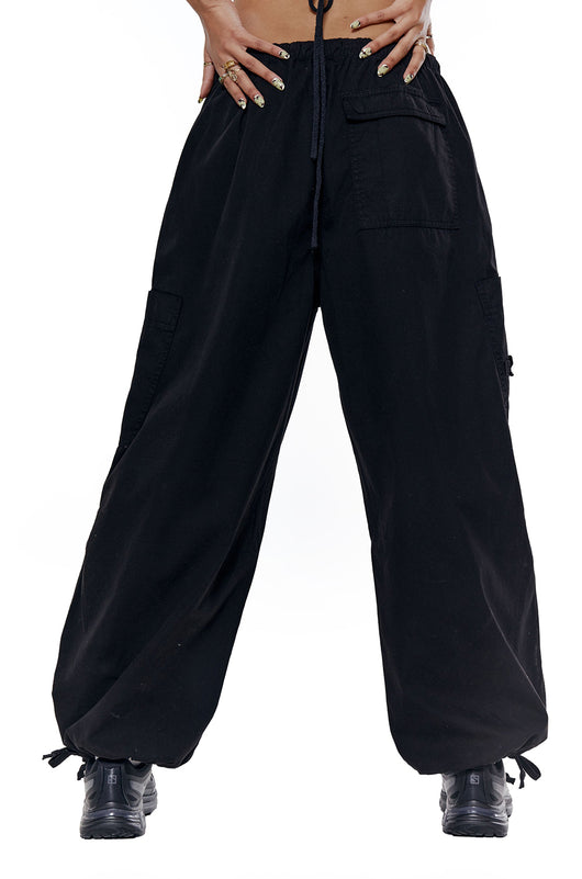 Pantalones Retro Anchos con Cintura Ajustable y Tobillo Anudado - Image 8