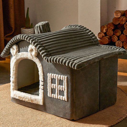 Arenero Cerrado Térmico para Gatos Winter Warm Villa - Image 9