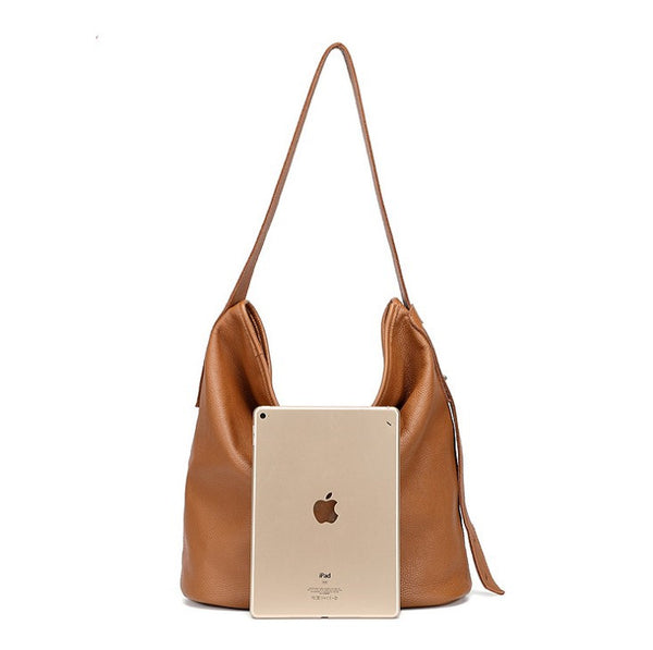 Bolso Bandolera de Cuero Genuino - Diseño Minimalista Versátil