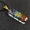 Crystal Semi-precious Stone Gravel Chakra Chakra Necklace Grande A