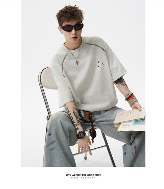 Playera de Algodón con Estampado de Letras - Image 17