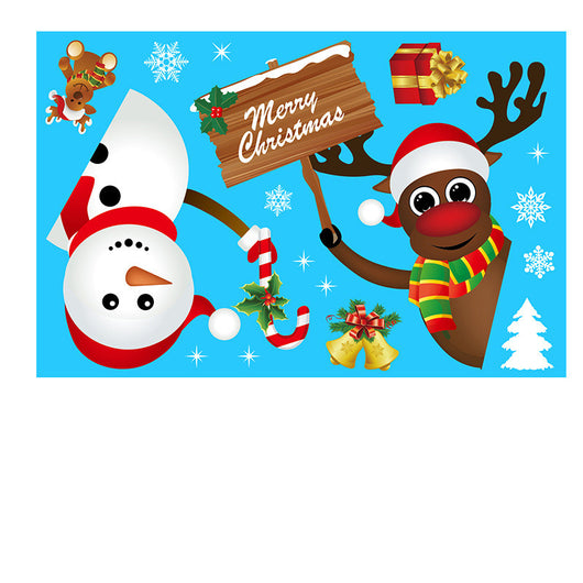 Pegatinas Navideñas para Ventanas - Copos de Nieve Estáticos Reutilizables - Image 20