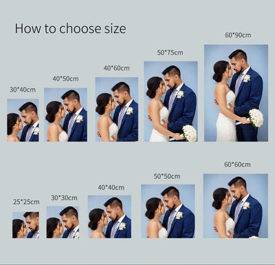 Kit de Pintura al Óleo Personalizado con Foto - Regalo para Parejas - Image 13