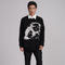 Suéter Pullover Oversized de Jacquard Grueso para Hombre