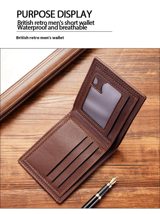 Billetera Delgada para Hombre con Múltiples Compartimentos - Cuero Suave Plegable - Image 20