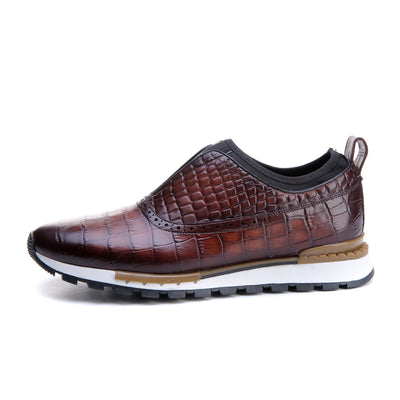 Tenis Casuales para Hombre con Acabado Brillante en Colores Vibrantes - Image 3