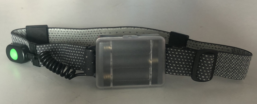 Linterna Frontal LED COB Recargable USB con Luz Roja de Advertencia - 3 Modos - Image 7