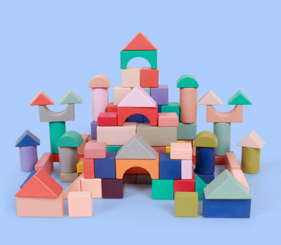 Bloques de Construcción en Madera de Haya para Juego Educativo - Image 3