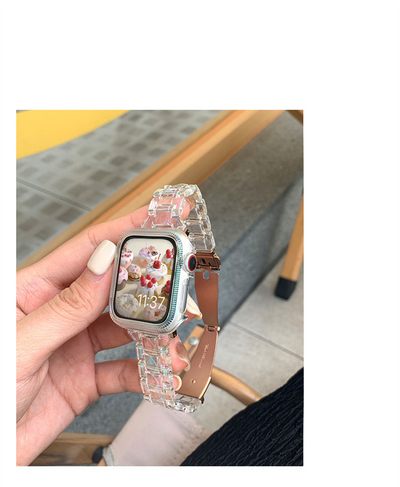 Correa de Reloj Transparente con Grabado Láser Multicolor - Image 14