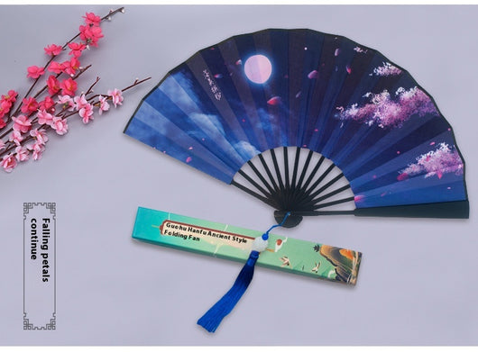 Abanico Plegable de la Serie Antigua Han Chinese Clothes Match - Image 24
