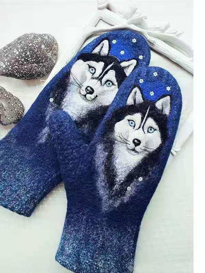 Guantes Navideños Térmicos Impresos para Invierno - Image 18