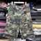 Pantalones Cargo Camuflaje Cropped Deconstruidos para Hombre
