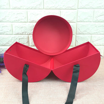 Caja de Regalo Redonda con Apertura Lateral para San Valentín - Image 3