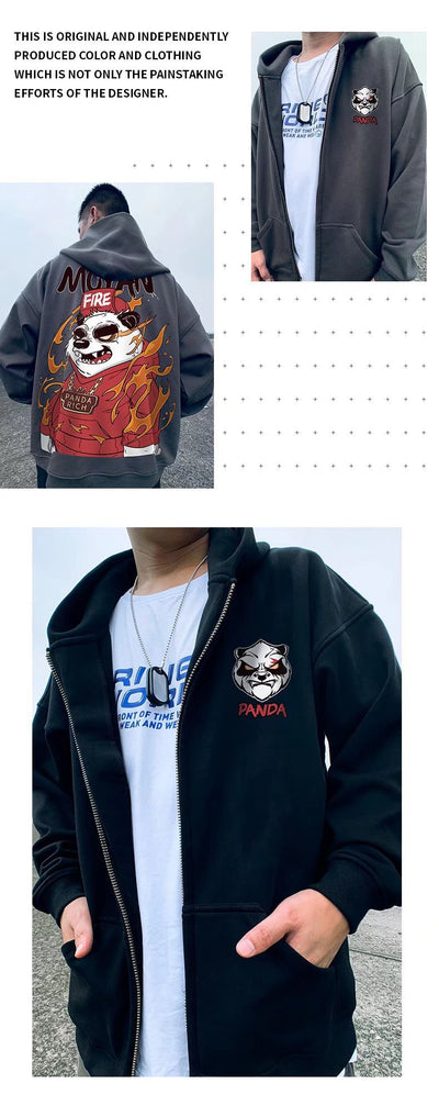 Suéter Oversized Cálido de Terciopelo para Hombre Talla Grande - Estilo Europeo - Image 5