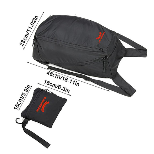 Mochila Impermeable Knight Helmet - Nylon Ultra Resistente - Image 12