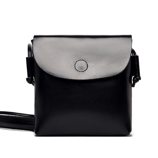 Bolso Mensajero de Cuero Suave para Mujer - Estilo Contemporáneo - Image 5