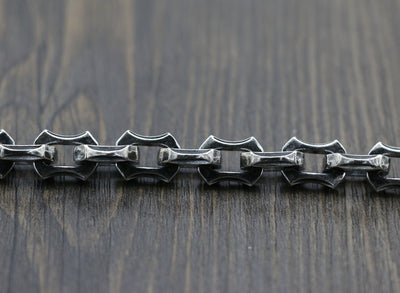 Pulsera de Plata 925 Estilo Vintage con Cierre Marinero Pesado - Image 9