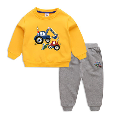 Conjunto de Abrigo Infantil con Forro Polar Engrosado para Invierno - Image 6