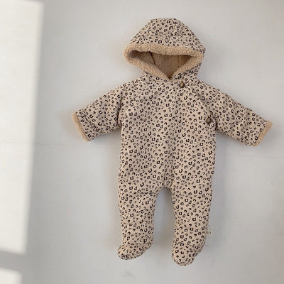 Mameluco de Invierno para Bebé en Terciopelo y Algodón - Abrigo Cálido Todo en Uno - Image 8