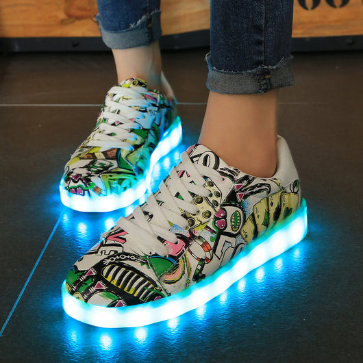 Zapatillas Luminosas Multicolor con Luz Intermitente para Primavera y Otoño - Image 5