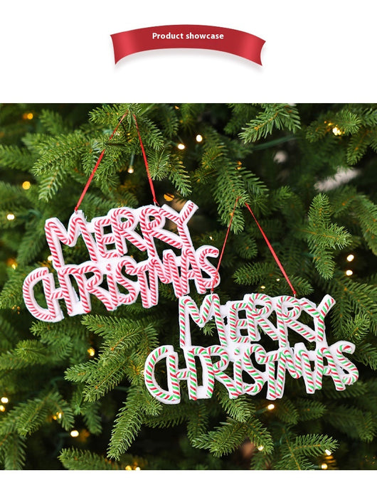 Adornos Navideños de Arcilla Polimérica con Letras Personalizadas - Image 10