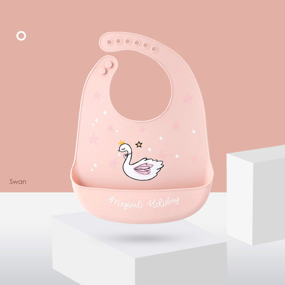 Toalla de Baño Impermeable de Silicona para Bebé