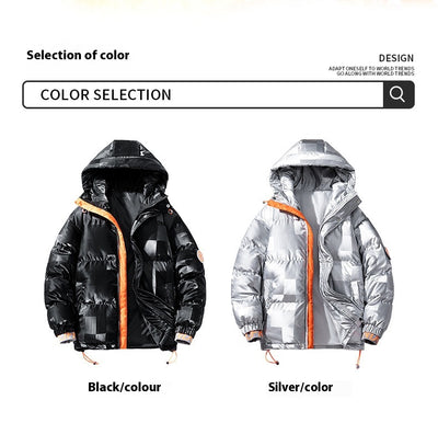 Abrigo Acolchado de Algodón para Hombre - Estilo Casual Otoño Invierno - Image 11
