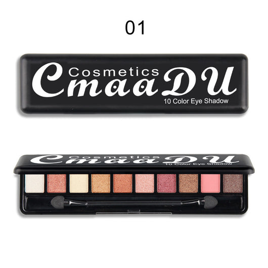 Paleta de Sombras Mate Perladas 10 Colores - Acabado Profesional - Image 11