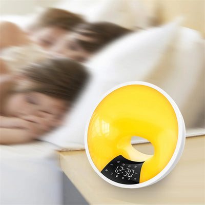 Reloj Despertador Inteligente WiFi con Luz de Simulación de Amanecer - Image 11