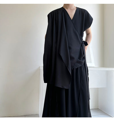 Blusa Minimalista Holgada sin Tirantes para Hombre y Mujer - Image 12
