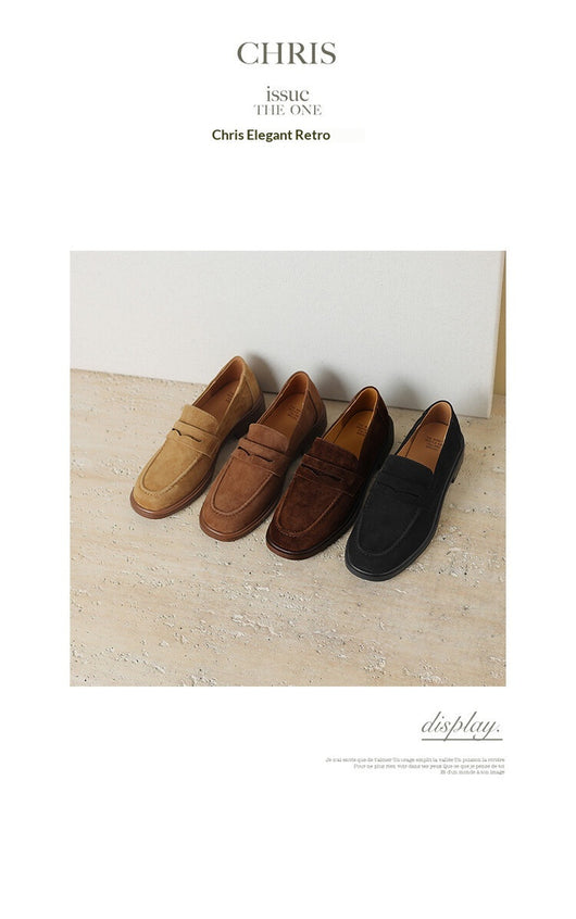 Zapatos de Tacón para Mujer en Piel de Oveja con Punta Cuadrada y Redonda Retro - Image 24
