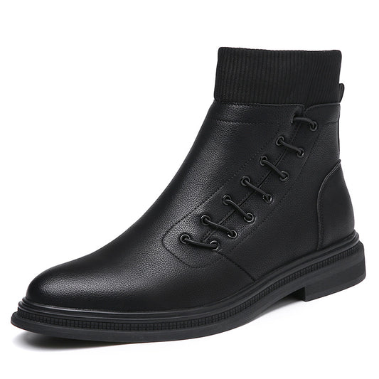 Botas Chelsea de Cuero British Premium para Hombre - Cálidas y Elegantes - Image 2
