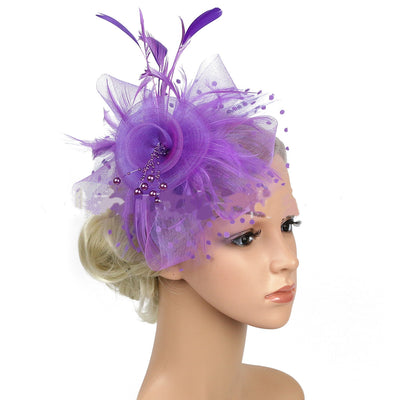 Diadema de Novia Elegante con Malla Billycock - Image 24